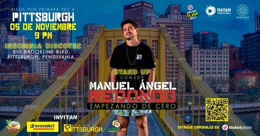 Empezando de Cero: El Stand-up comedy de Manuel Angel Redondo en Pittsburgh
