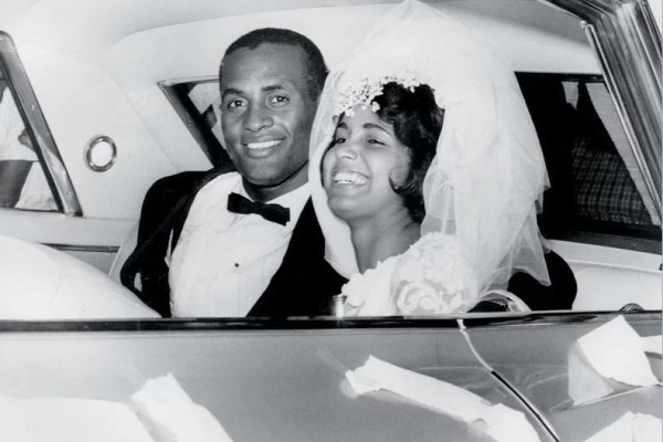 Roberto and Vera Clemente wedding. Credit: Associated Press